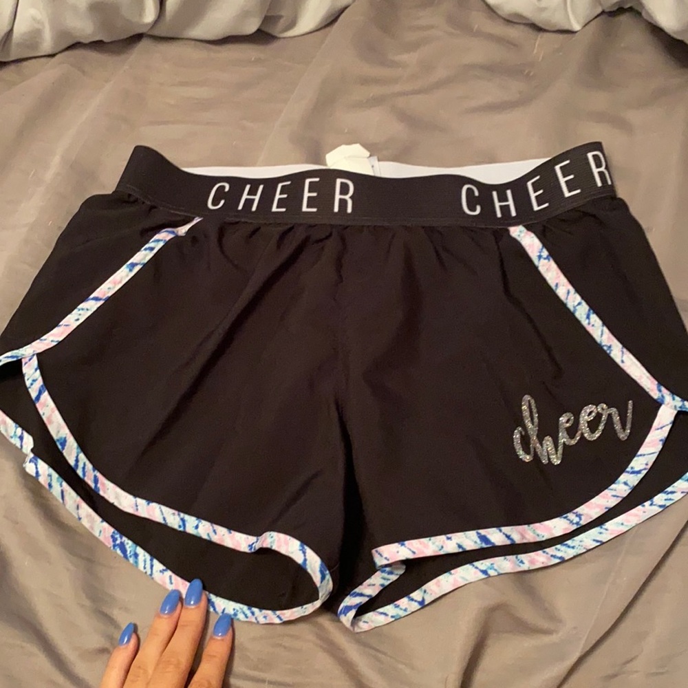 COPY - Varsity cheer shorts. Size small